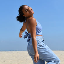 Load image into Gallery viewer, 01 AMY - Tie Back Summer Top - Sewing Pattern