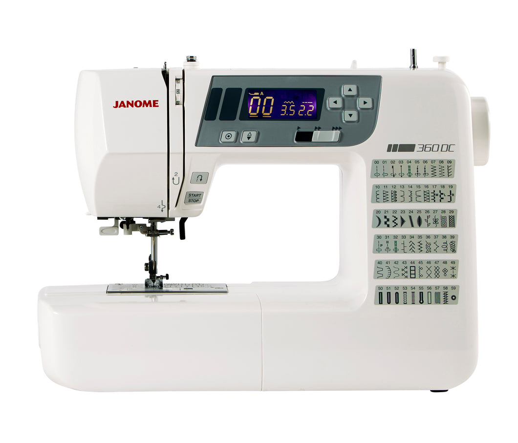 Janome 360DC Computerised Sewing Machine